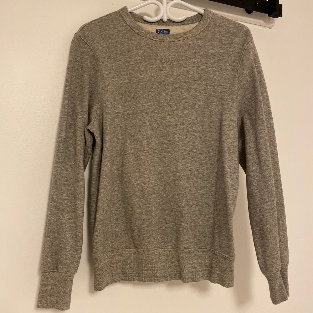Jcrew vintage fleece sweatshirt size small